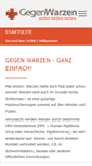 Mobile Screenshot of gegen-warzen.de